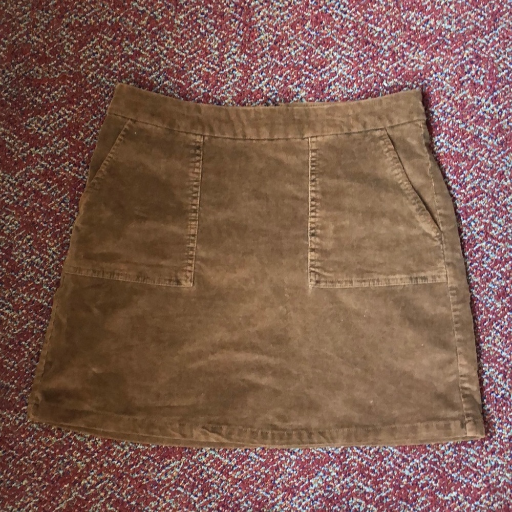 Corduroy skirt